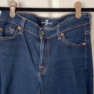 7 FOR ALL MANKIND SKINNY ANKLE JEANS